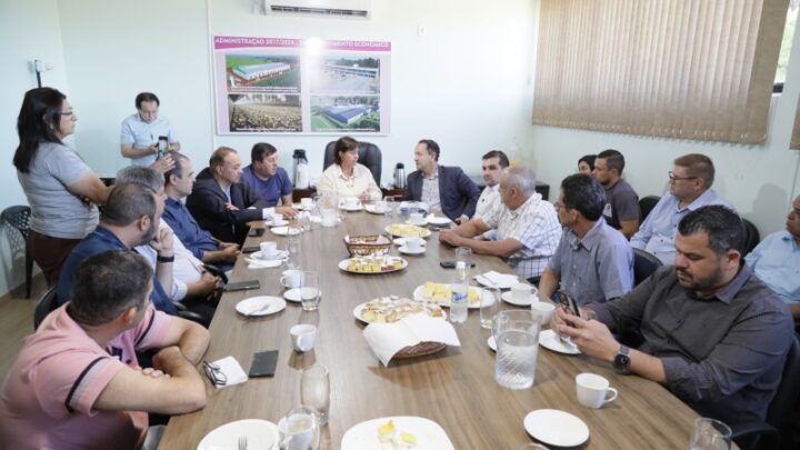 Prefeita Rosária e vereadores recebem Secretário Adjunto para ajustes finais do programa MS Ativo