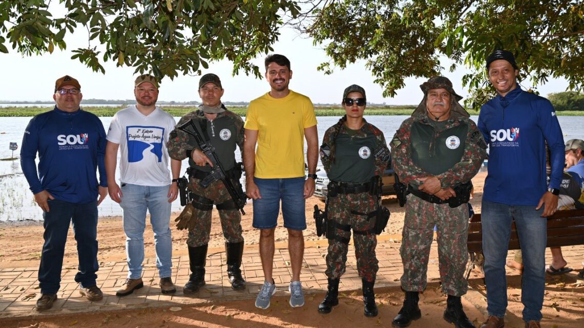 Projeto Água Limpa retira 4 toneladas de lixo do Rio Paraná