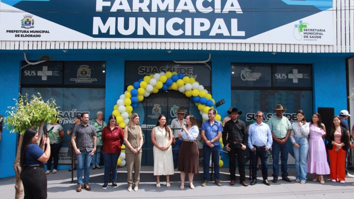 Eldorado inaugura a Farmácia Municipal com mais conforto e qualidade no atendimento