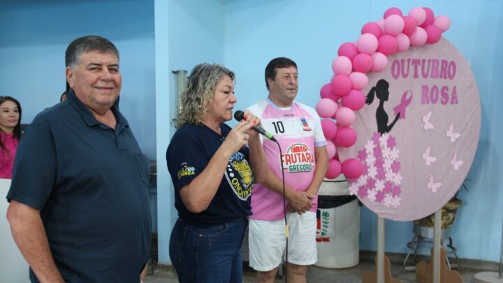 Outubro Rosa iniciou com mais 50 mulheres atendidas pelo grupo Onça Pintada no último sábado (04) em Mundo Novo