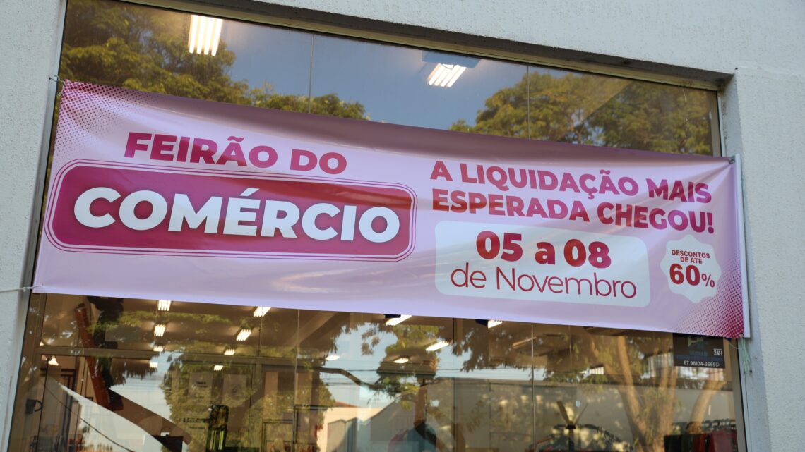 2º Feirão do Comércio movimenta a economia em Mundo Novo com descontos de até 60%