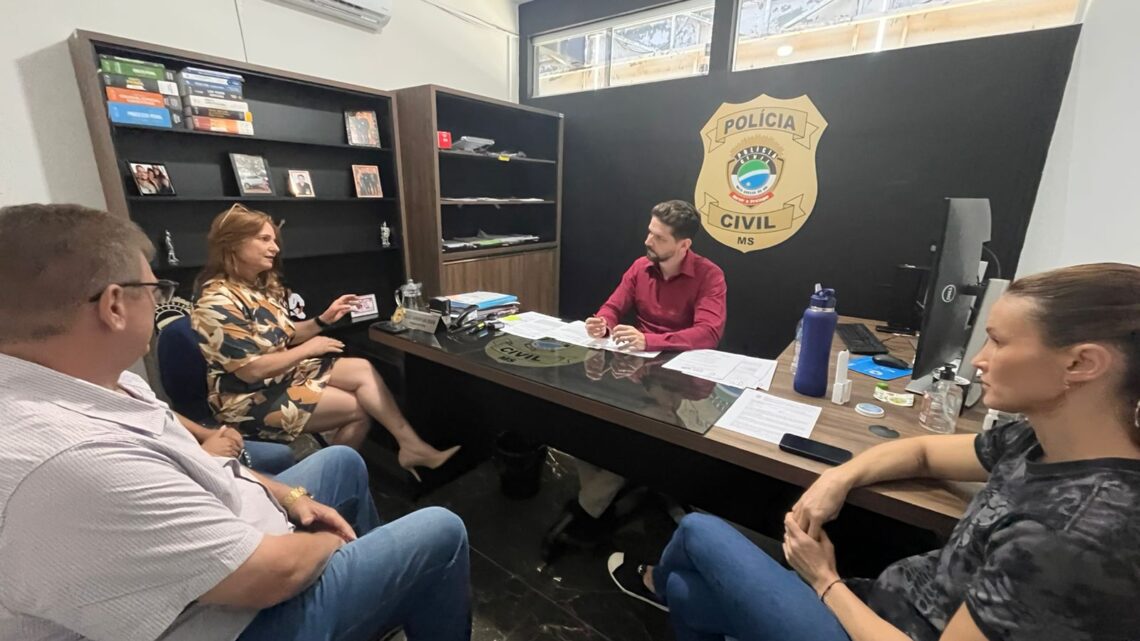 CONSEG visita à Delegacia de Polícia Civil em Mundo Novo