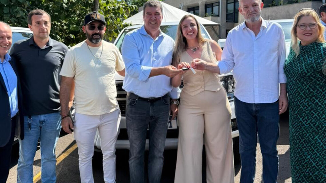 Eldorado é contemplado com nova caminhonete para reforçar a Vigilância em Saúde