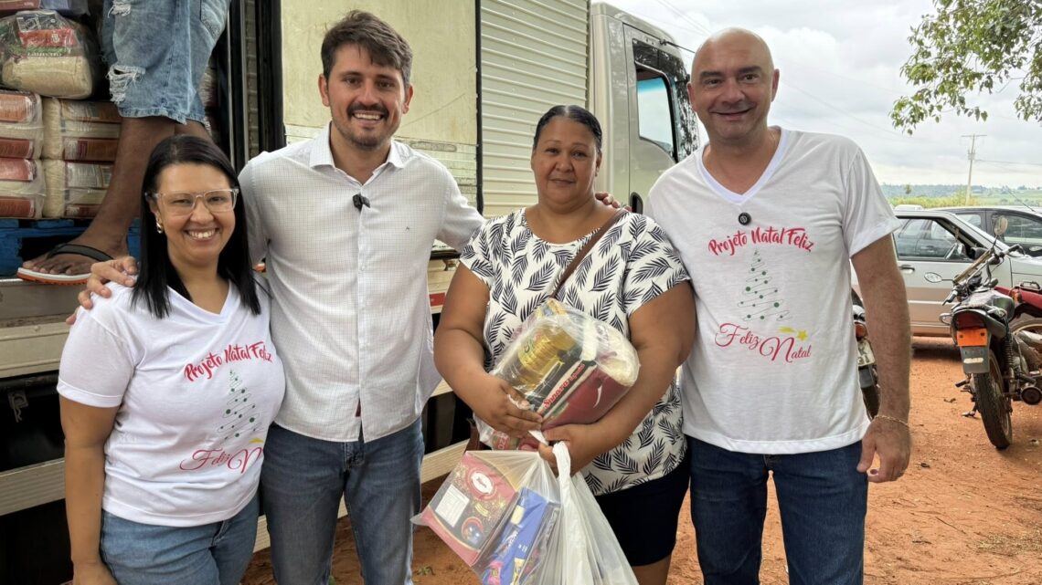 Com recursos próprios, Prefeitura de Itaquiraí inicia a entrega de 1.200 kits natalinos para famílias cadastradas no PAIF e Bolsa Família