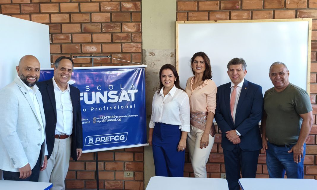 Lidio Lopes participa da inauguração do Polo Funsat Moreninhas