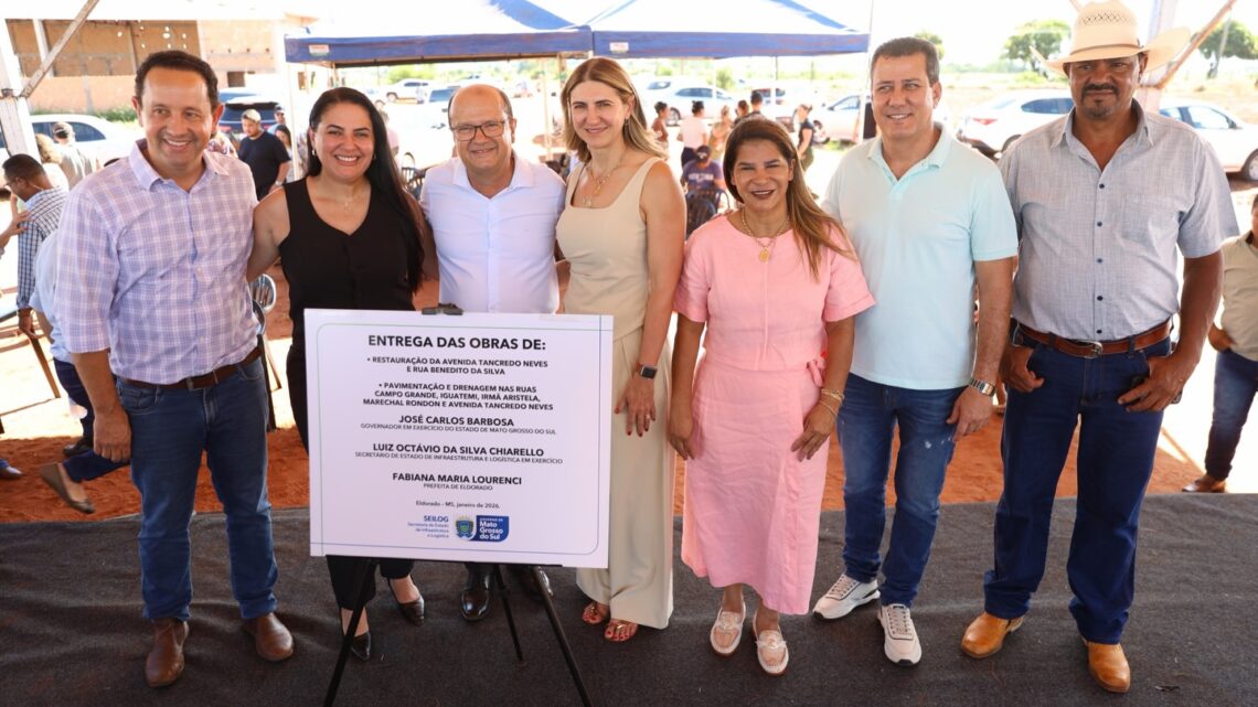 GOVERNO DO ESTADO INAUGURA OBRAS E LANÇA NOVOS INVESTIMENTOS EM PARCERIA COM A PREFEITURA