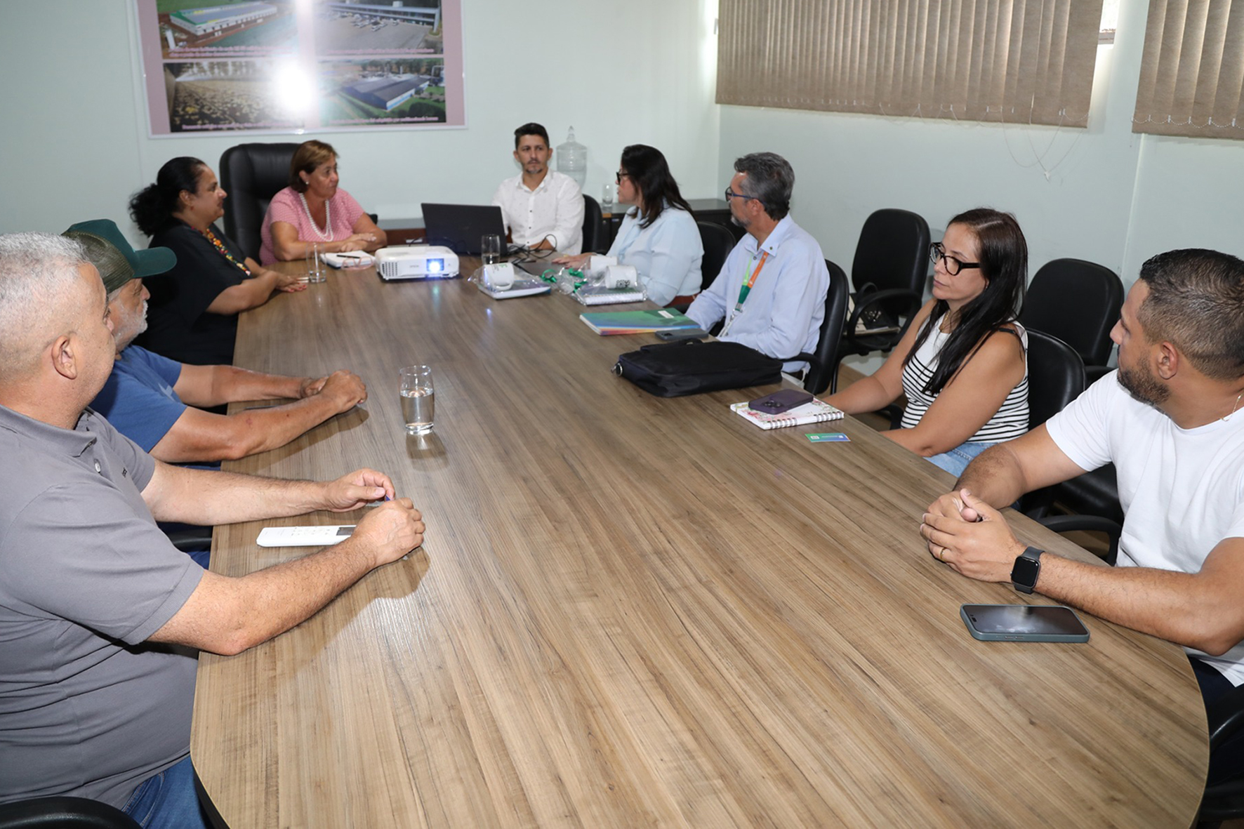 Governo de Mundo Novo recebe representantes do IFMS para tratar da implantação de Polo Federal no município