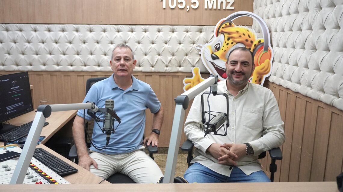 Gerente Geral de Governo Paulo Lourenço apresenta resumo das ações de 2025 em entrevista na Rádio Pantanal FM