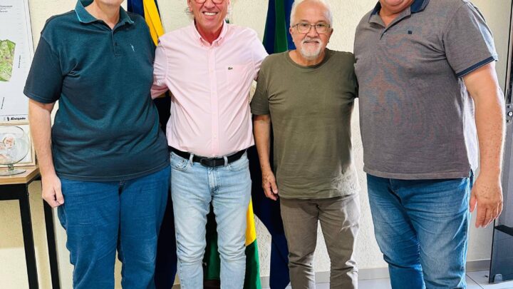 PREFEITO DR. LÍDIO LEDESMA RECEBE DIRETOR DO FRIGORÍFICO IGUATEMI BEEF PARA TRATAR DE PARCERIAS E PROGRAMA JOVEM APRENDIZ