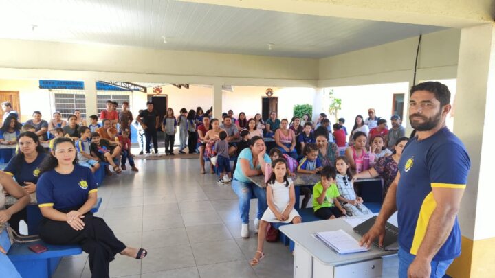 ESCOLA JOÃO PAULO I NO ASSENTAMENTO RANCHO LOMA INICIA ANO LETIVO DE 2026 COM BONITA RECEPÇÃO PARA OS ALUNOS.