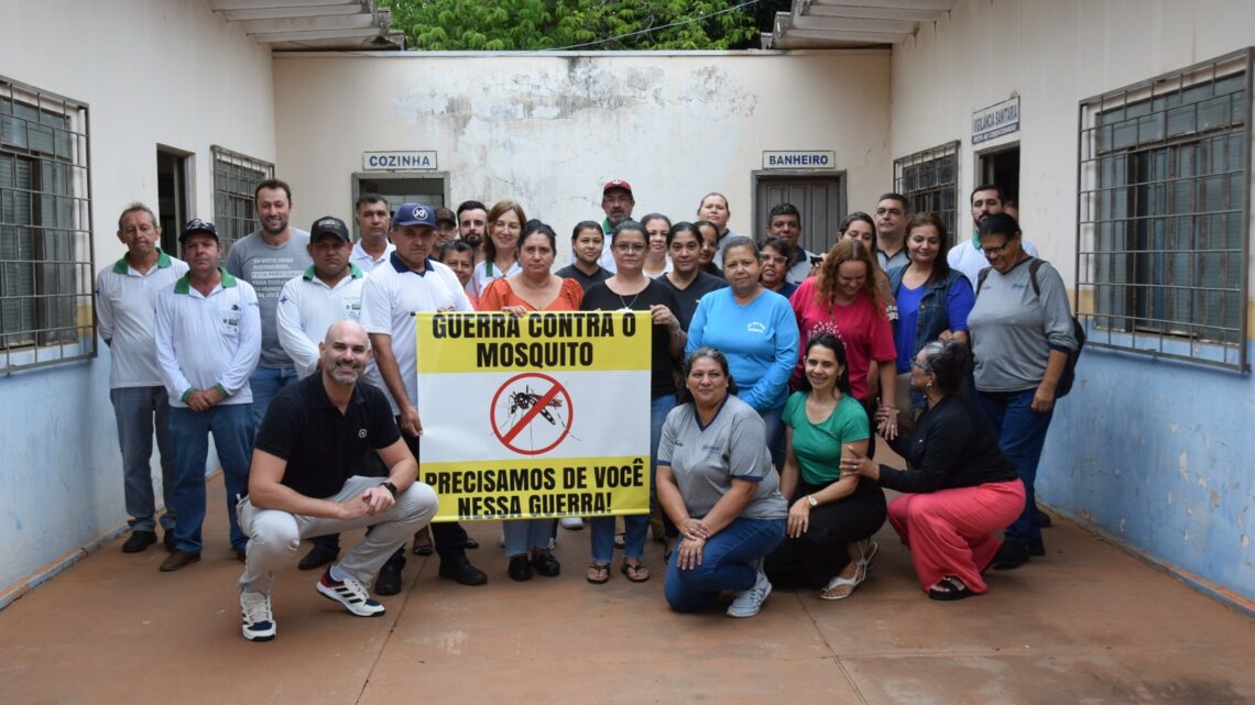 SECRETARIA DE SAÚDE DE IGUATEMI INICIA MUTIRÃO DE COMBATE À DENGUE