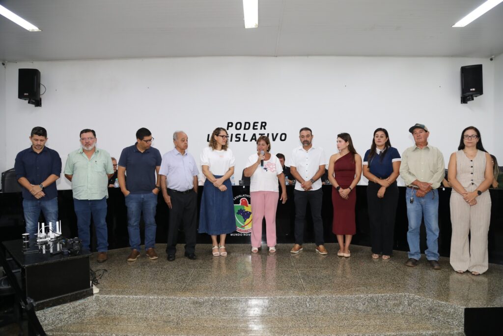 Posse dos novos servidores públicos