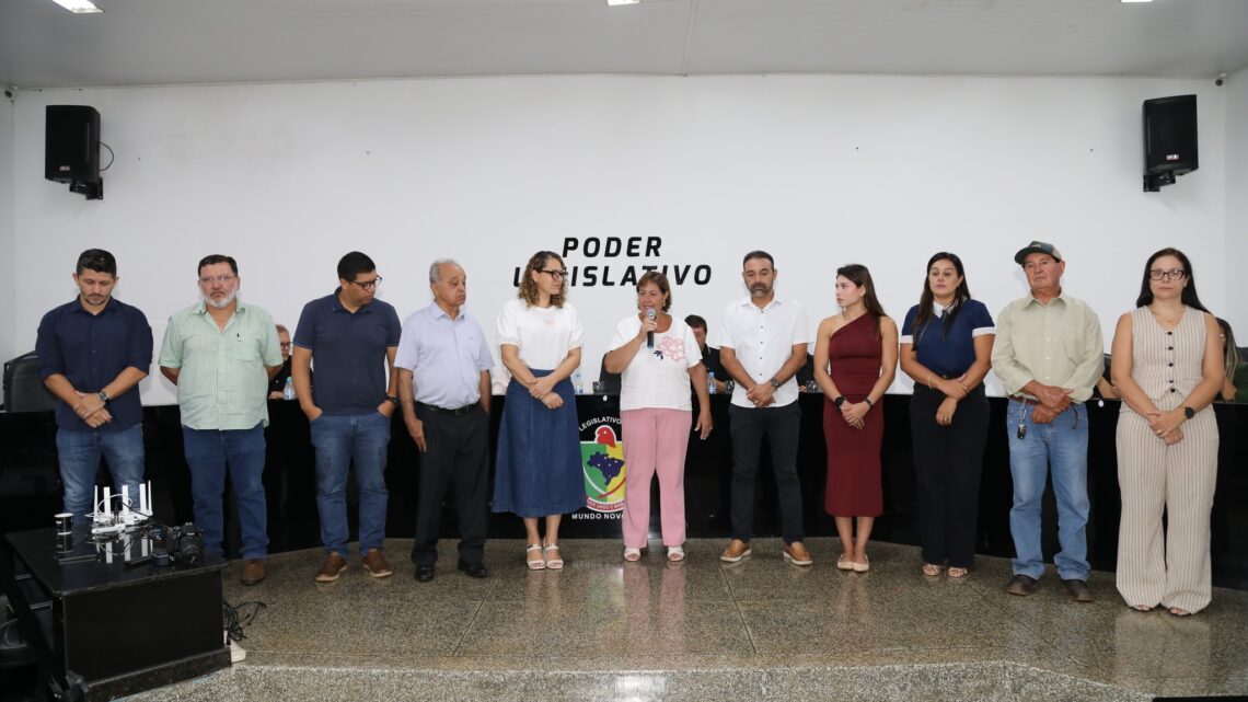 Posse dos novos servidores públicos